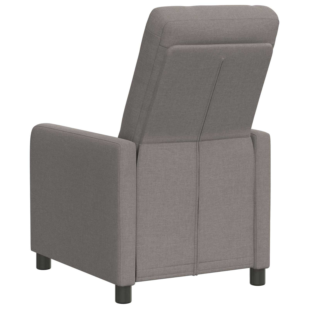 Ανακλινόμενη πολυθρόνα Taupe 65 x 93 x 102 cm Ύφασμα - Pakobazaar
