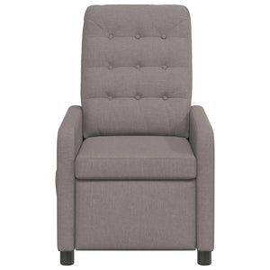 Ανακλινόμενη πολυθρόνα Taupe 65 x 93 x 102 cm Ύφασμα - Pakobazaar