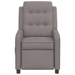 Ανακλινόμενη πολυθρόνα Taupe 65 x 93 x 102 cm Ύφασμα