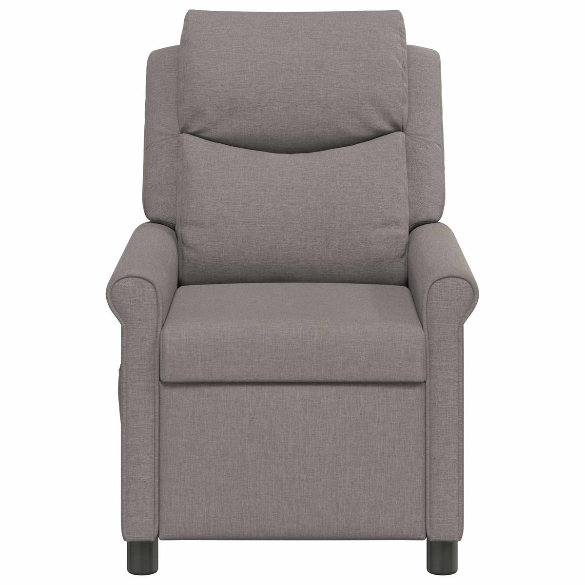 Ανακλινόμενη Πολυθρόνα Μασάζ Taupe 69 x 93 x 102 cm Ύφασμα