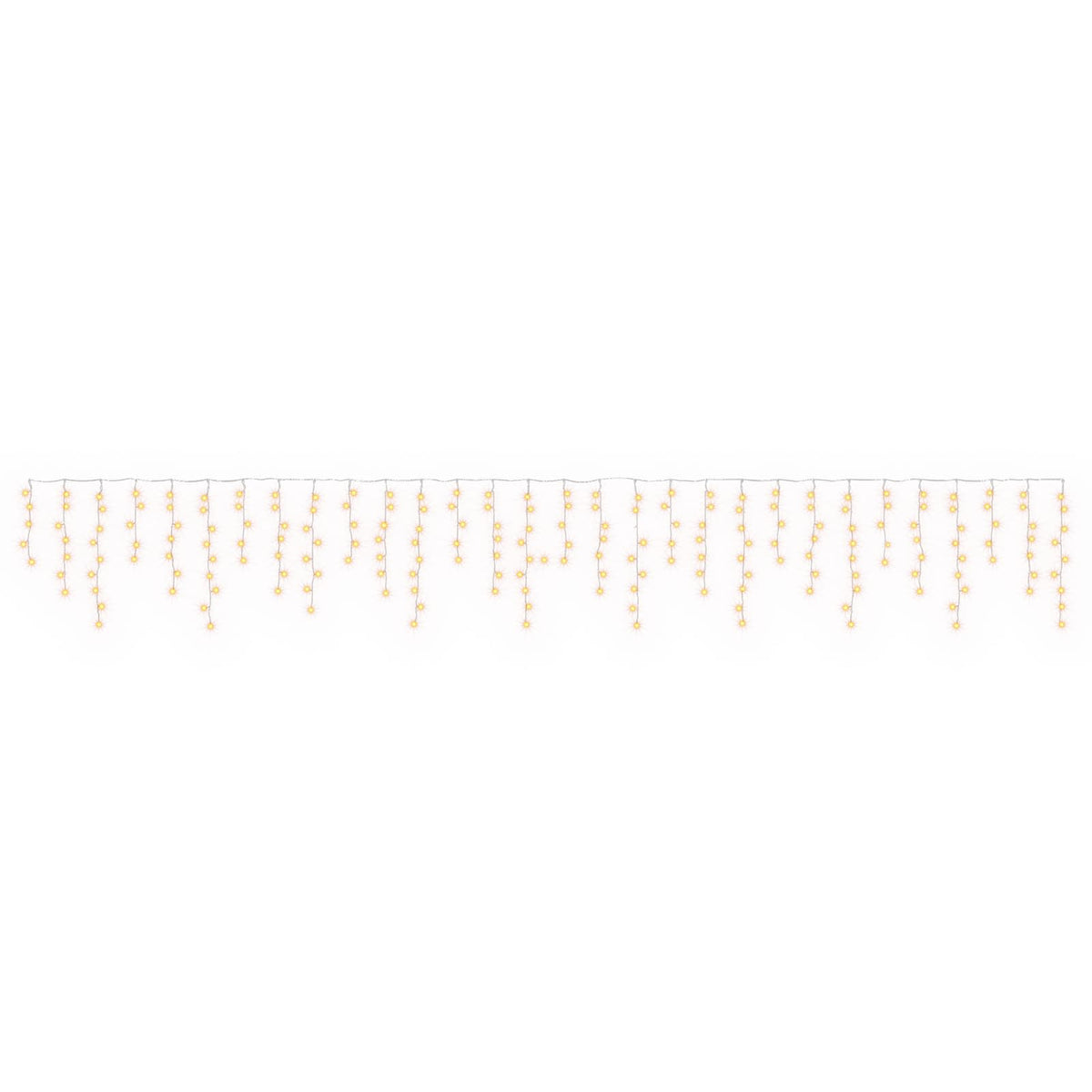 Φωτάκια κουρτίνα 210 LED Θερμό λευκό 500 x 72 cm