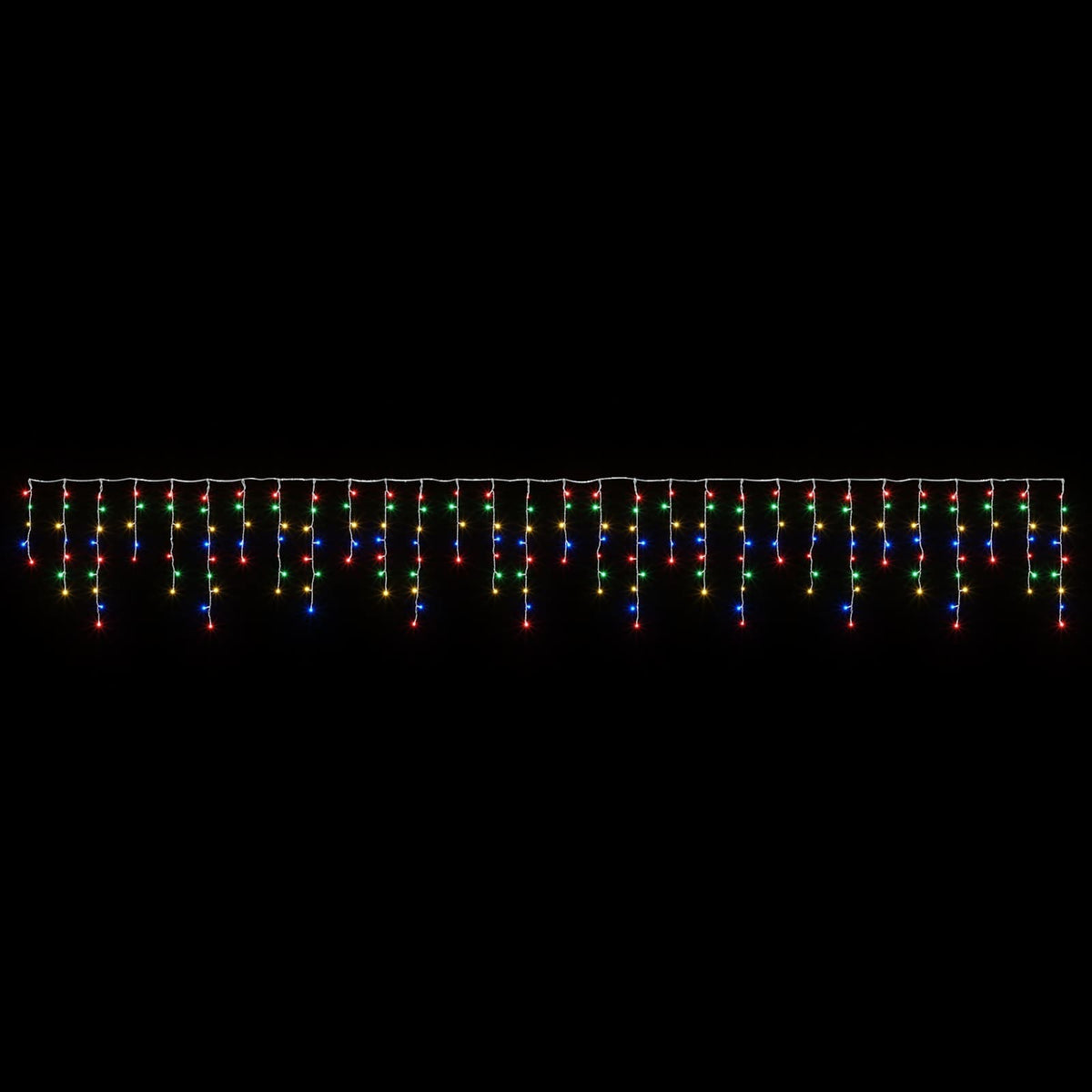 Φωτάκια κουρτίνα 210 LED Πολύχρωμο 500 x 72 cm