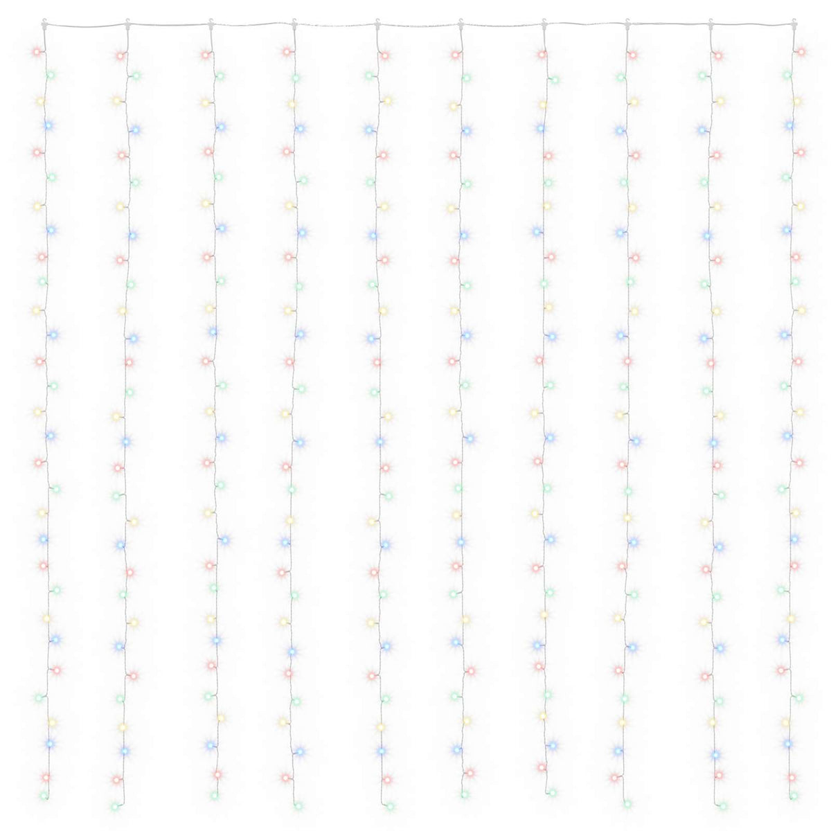 Φωτοκουρτίνα Διαφανές 300 x 300 cm PVC 300 LED