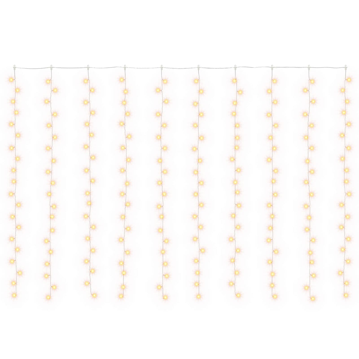 Φωτοκουρτίνα Διαφανές 300 x 200 cm PVC 200 LED