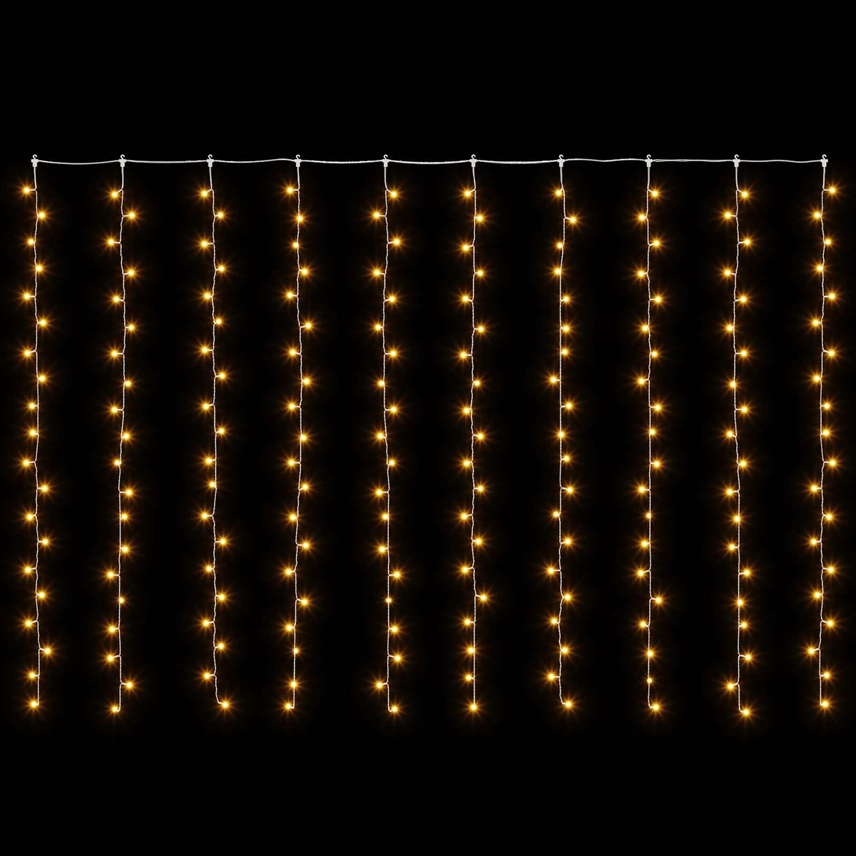 Φωτοκουρτίνα Διαφανές 300 x 200 cm PVC 200 LED