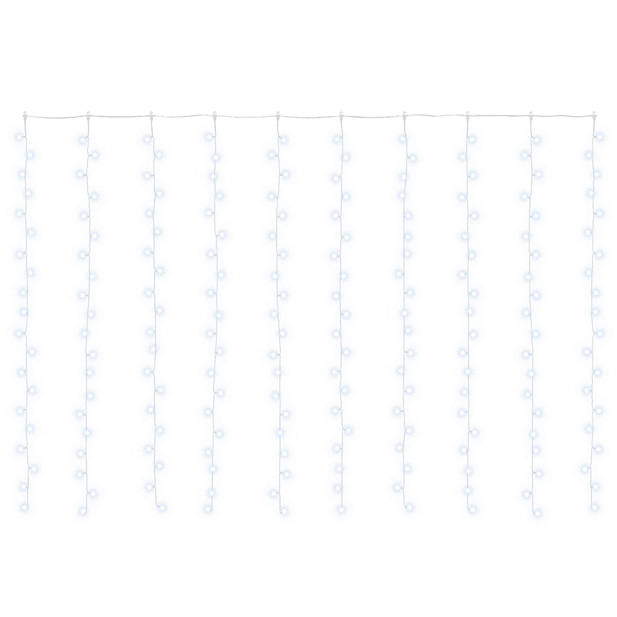 Φωτοκουρτίνα Διαφανές 300 x 200 cm PVC 200 LED