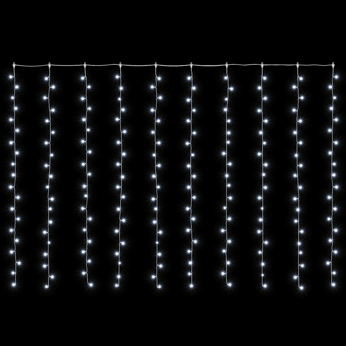 Φωτοκουρτίνα Διαφανές 300 x 200 cm PVC 200 LED