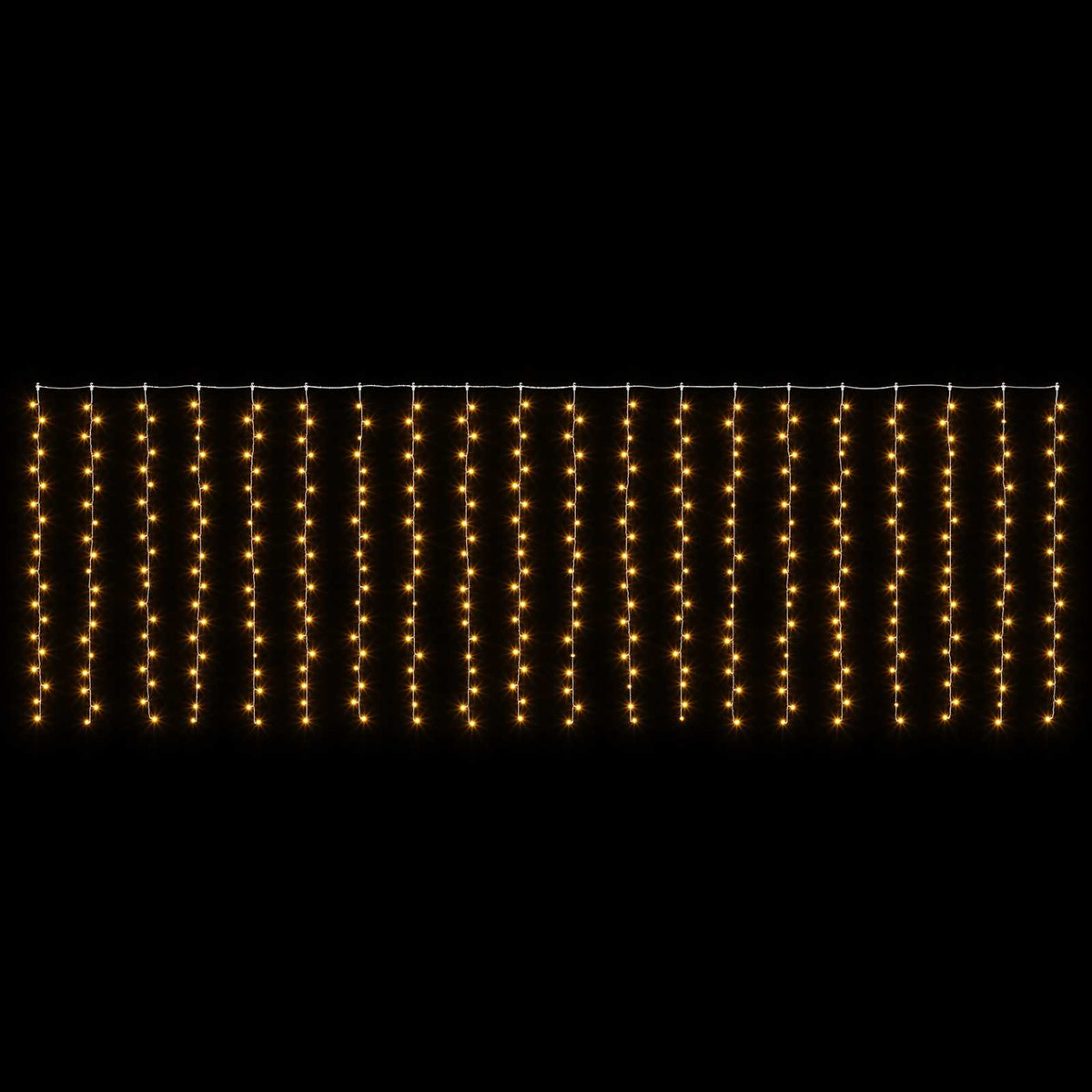 Φωτοκουρτίνα Διαφανές 600 x 200 cm PVC 400 LED