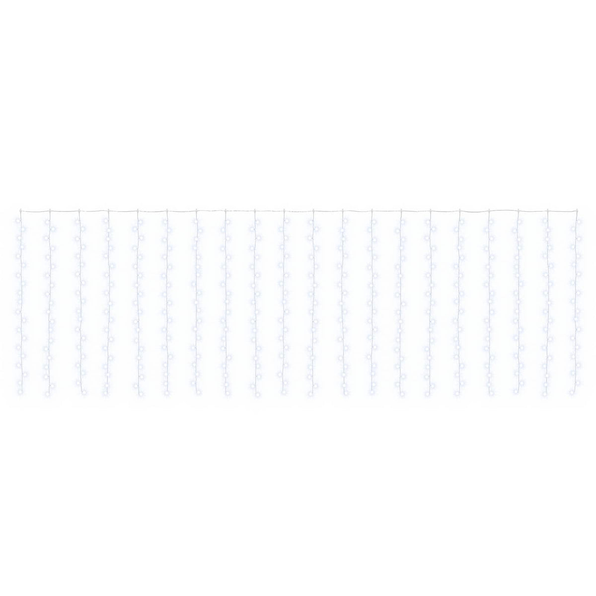 Φωτοκουρτίνα Διαφανές 600 x 200 cm PVC 400 LED