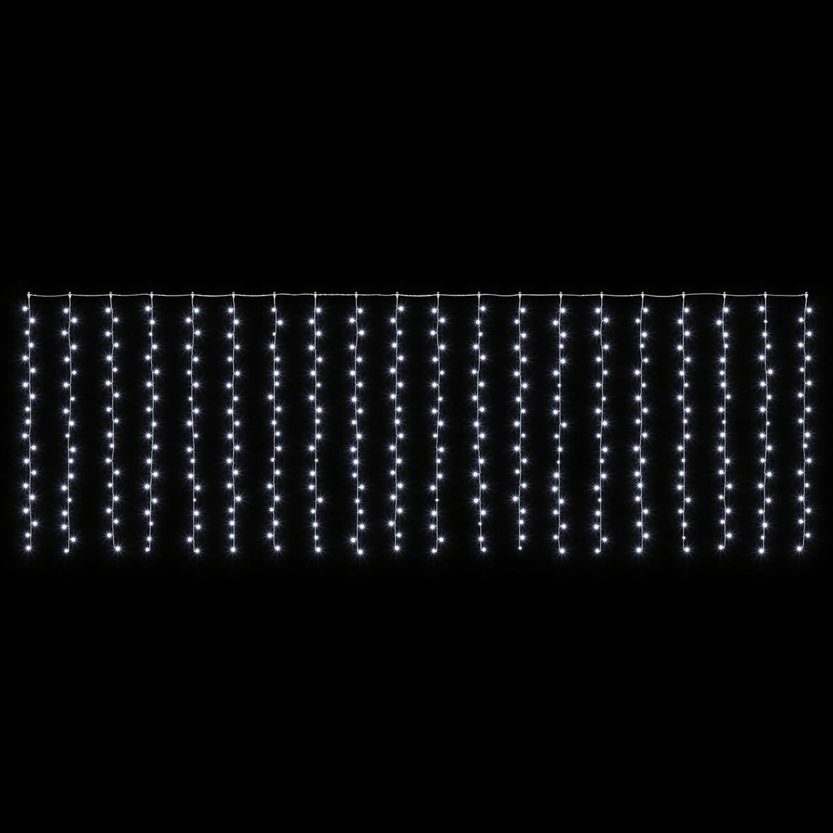 Φωτοκουρτίνα Διαφανές 600 x 200 cm PVC 400 LED