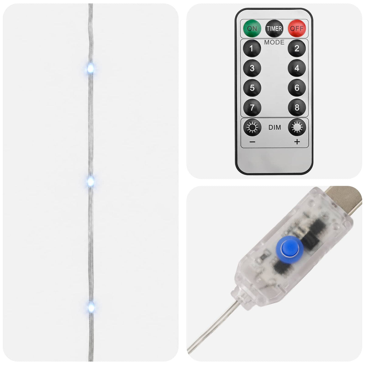 Φωτοσωλήνες Διαφανές 40 m PVC 400 LED