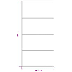 Συρόμενη Πόρτα 102.5 x 205 cm Θρυμματισμένο Γυαλί και Αλουμίνιο