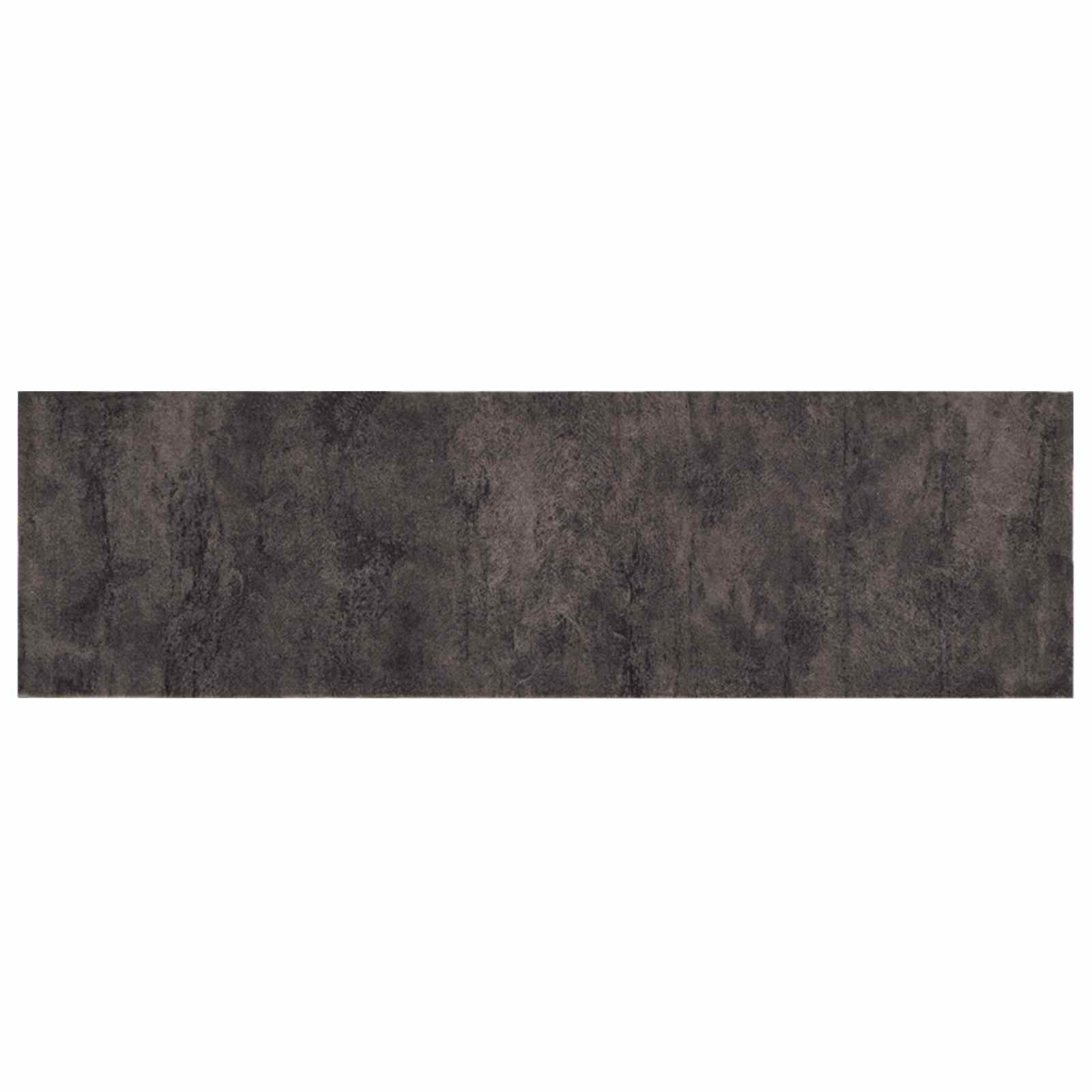 Χαλί Κουζίνας μαύρο σκυρόδεμα 180 x 60 cm 100% Πολυαμίδιο