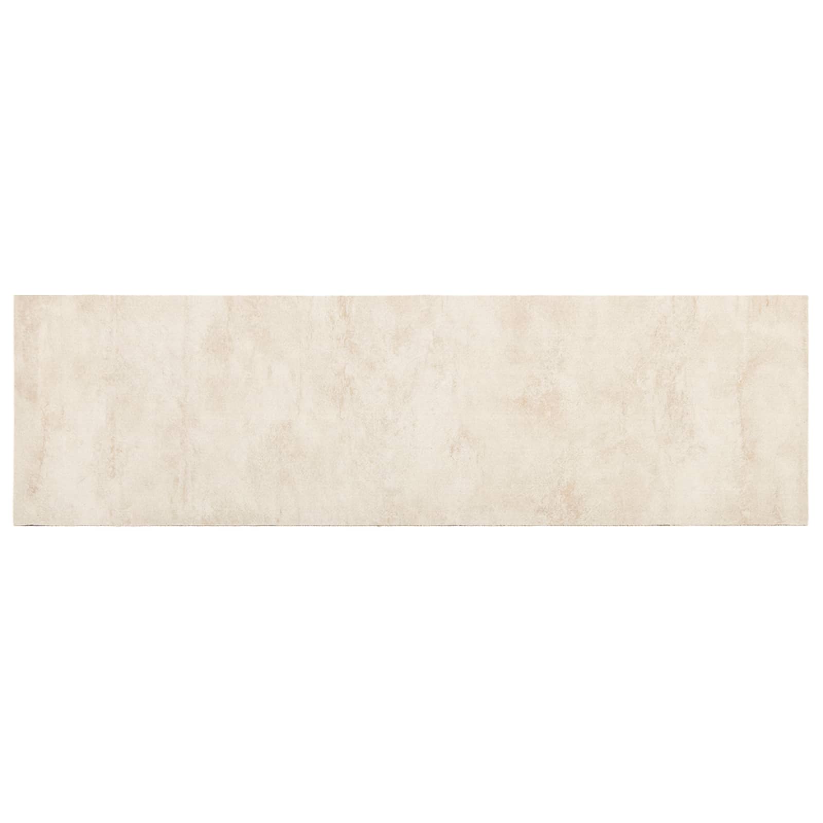 Χαλί Κουζίνας κρεμ σκυρόδεμα 180 x 60 cm 100% Πολυαμίδιο