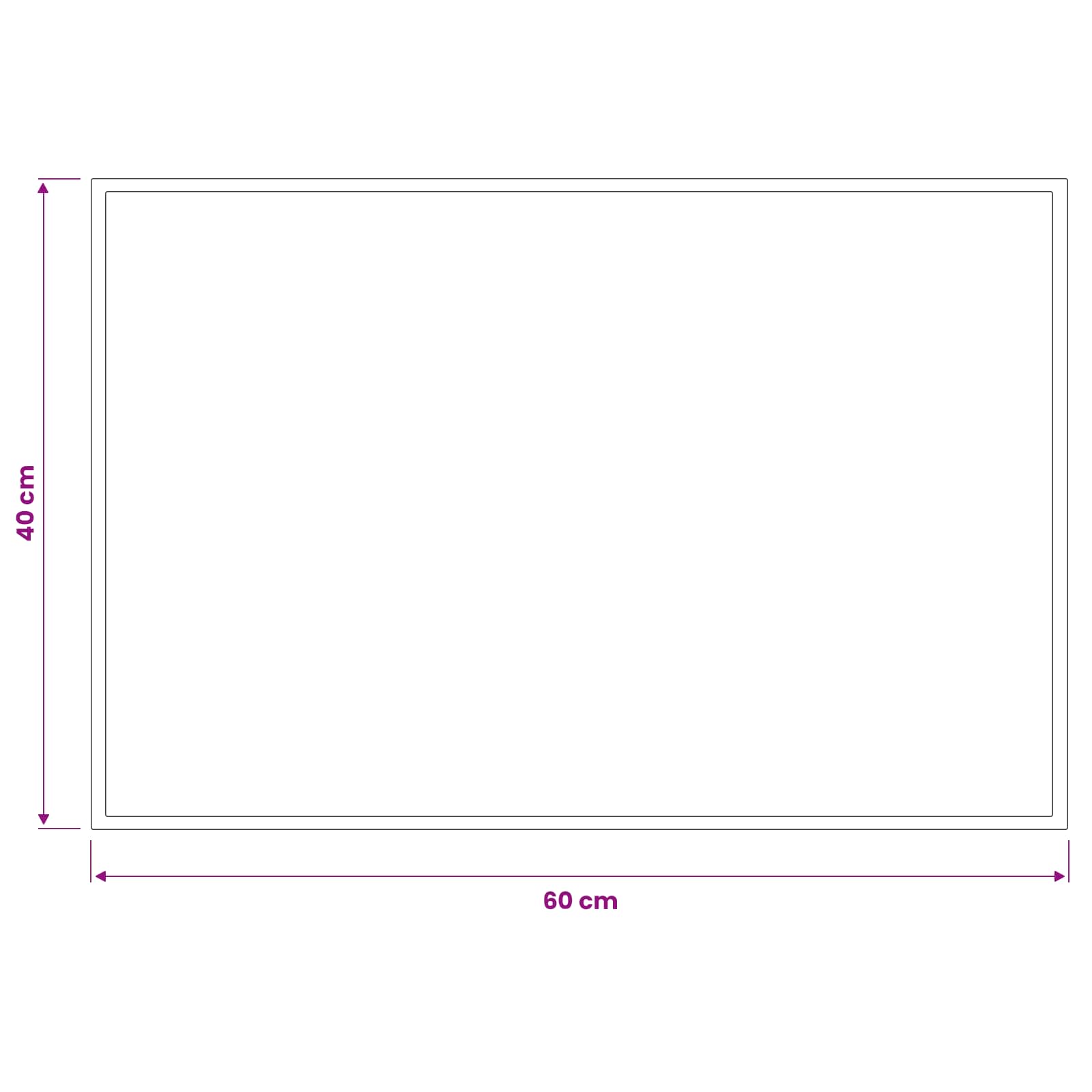 Χαλάκι Εξώπορτας Ανοιχτό γκρι 60 x 40 cm 100% Πολυαμίδιο - Pakobazaar