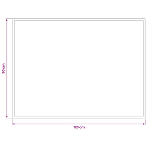 Χαλάκι Εξώπορτας Ανοιχτό γκρι 120 x 90 cm 100% Πολυαμίδιο