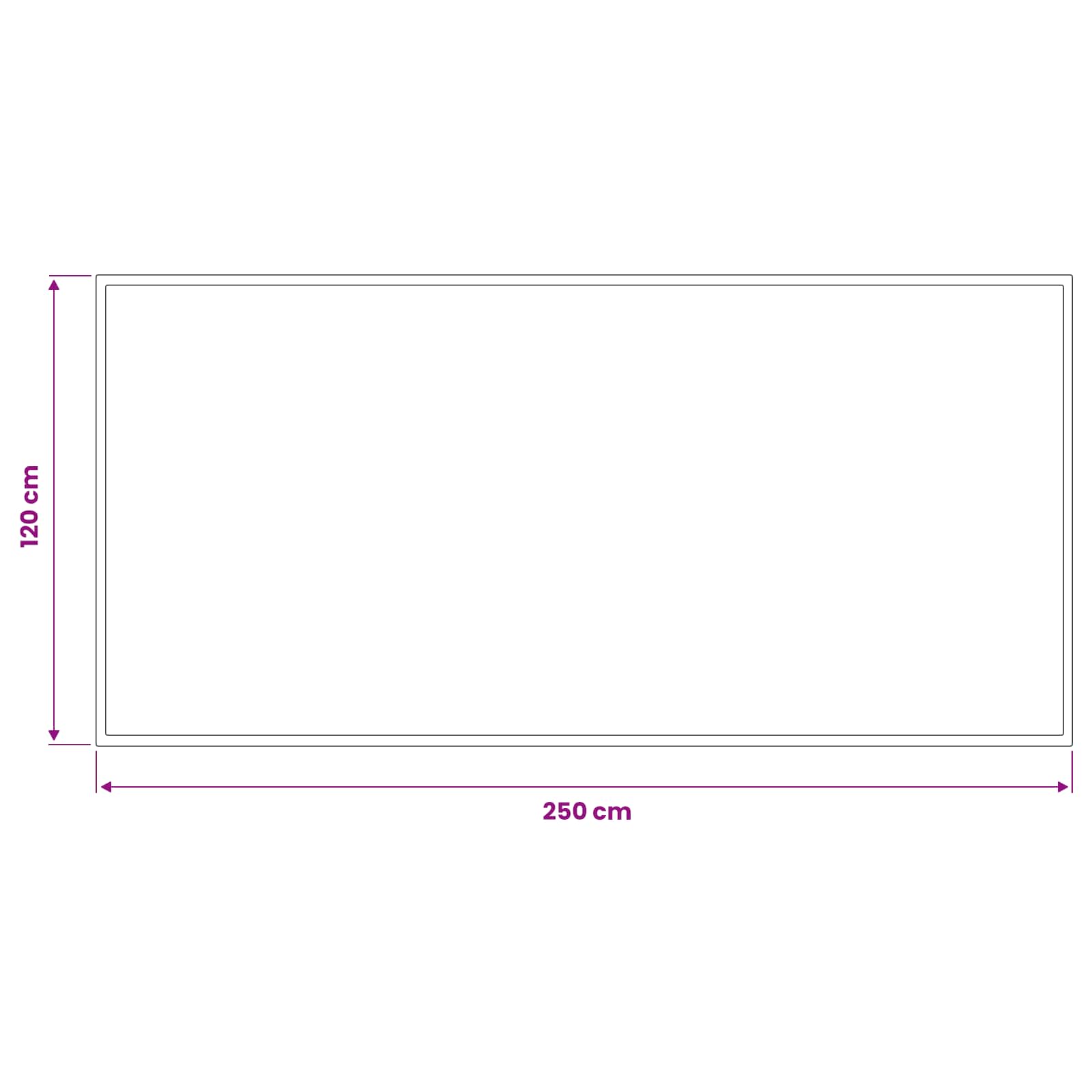 Χαλάκι Εξώπορτας Ανοιχτό γκρι 250 x 120 cm 100% Πολυαμίδιο