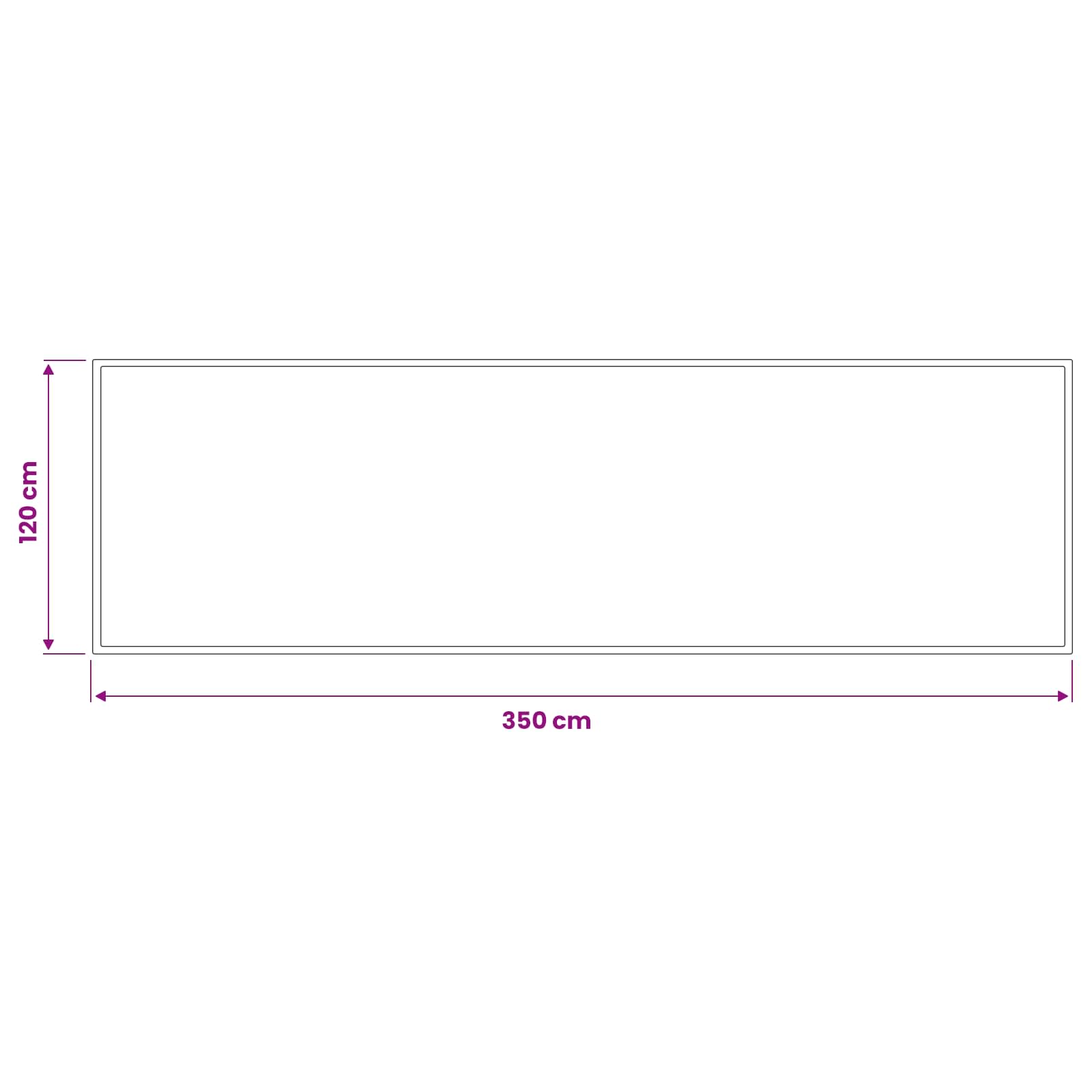 Χαλάκι Εξώπορτας Ανοιχτό γκρι 400 x 120 cm 100% Πολυαμίδιο