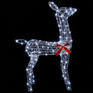 3D Γιορτινός Ρούντολφ LOVIISA 110 LED Ψυχρό λευκό