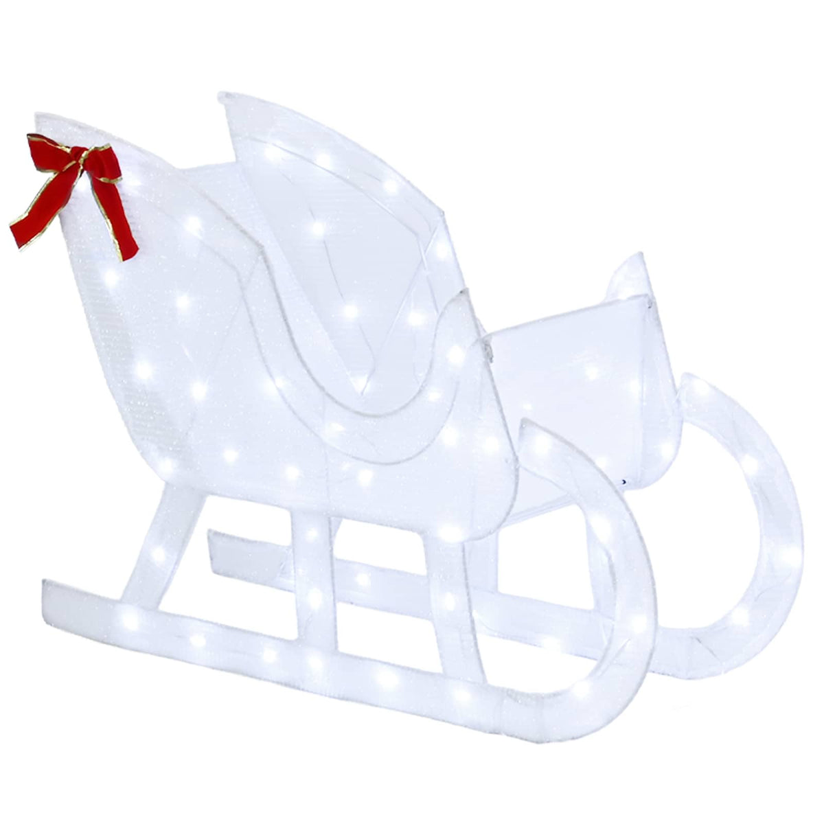 Έλκηθρο με Ελάφια LOVIISA 200 LED Ψυχρό λευκό