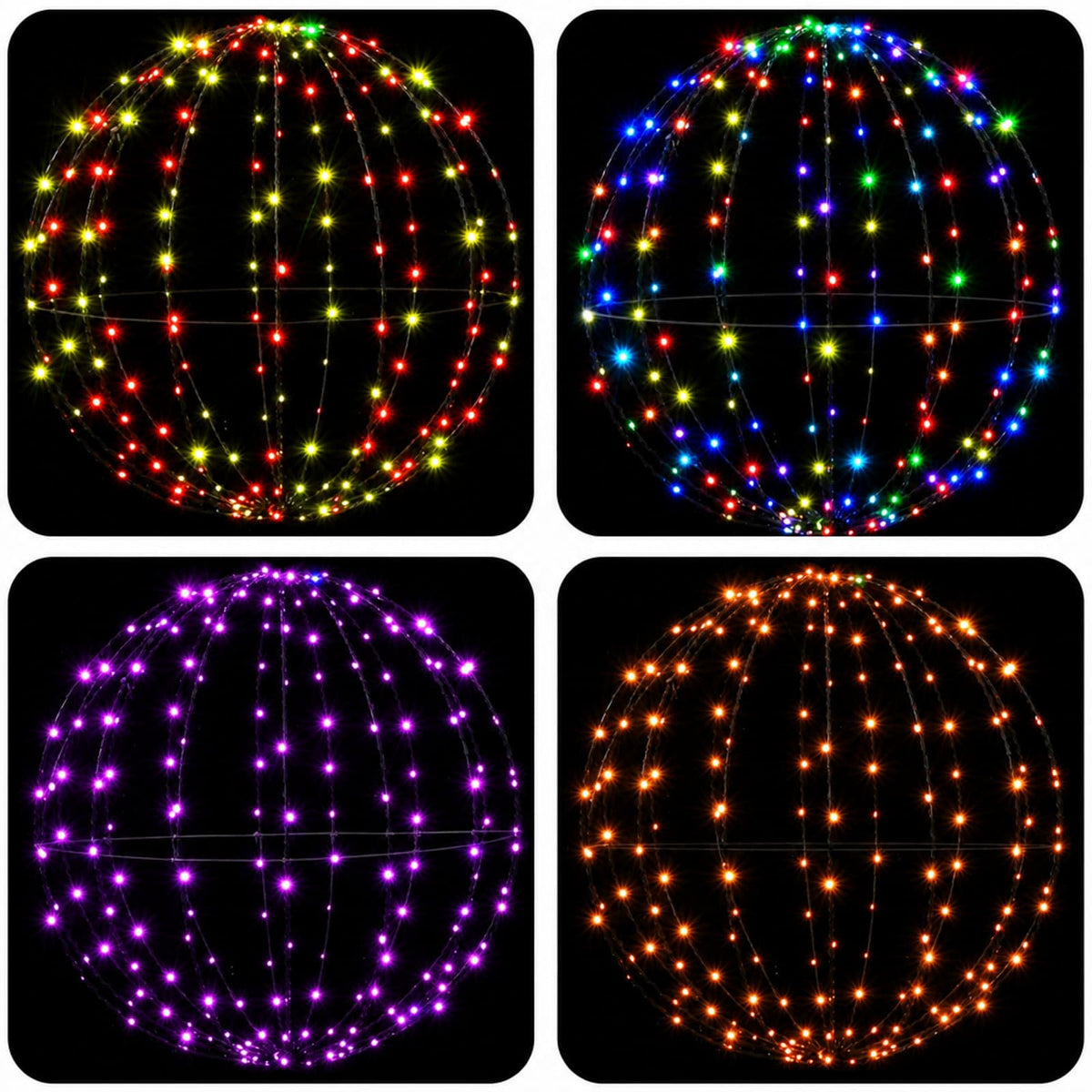 Χριστουγεννιάτικη Φινάλε Φωτιστικό 120 LED RGB - Pakobazaar
