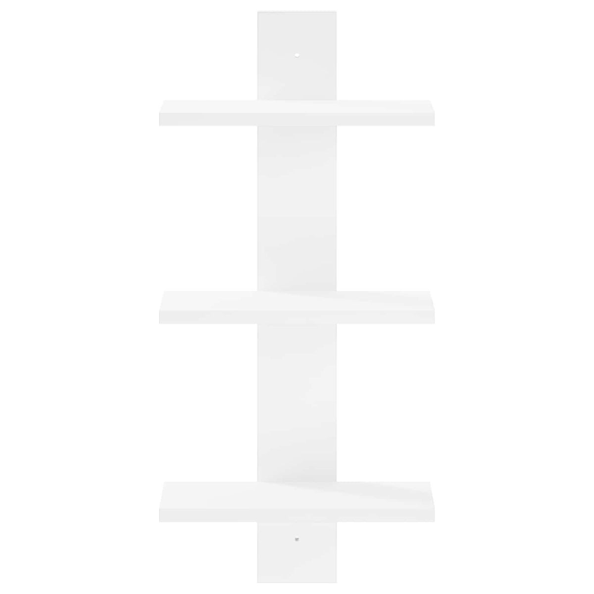 Ράφι Τοίχου Λευκό 30 x 13.5 x 64.5 cm Επεξεργασμένο Ξύλο