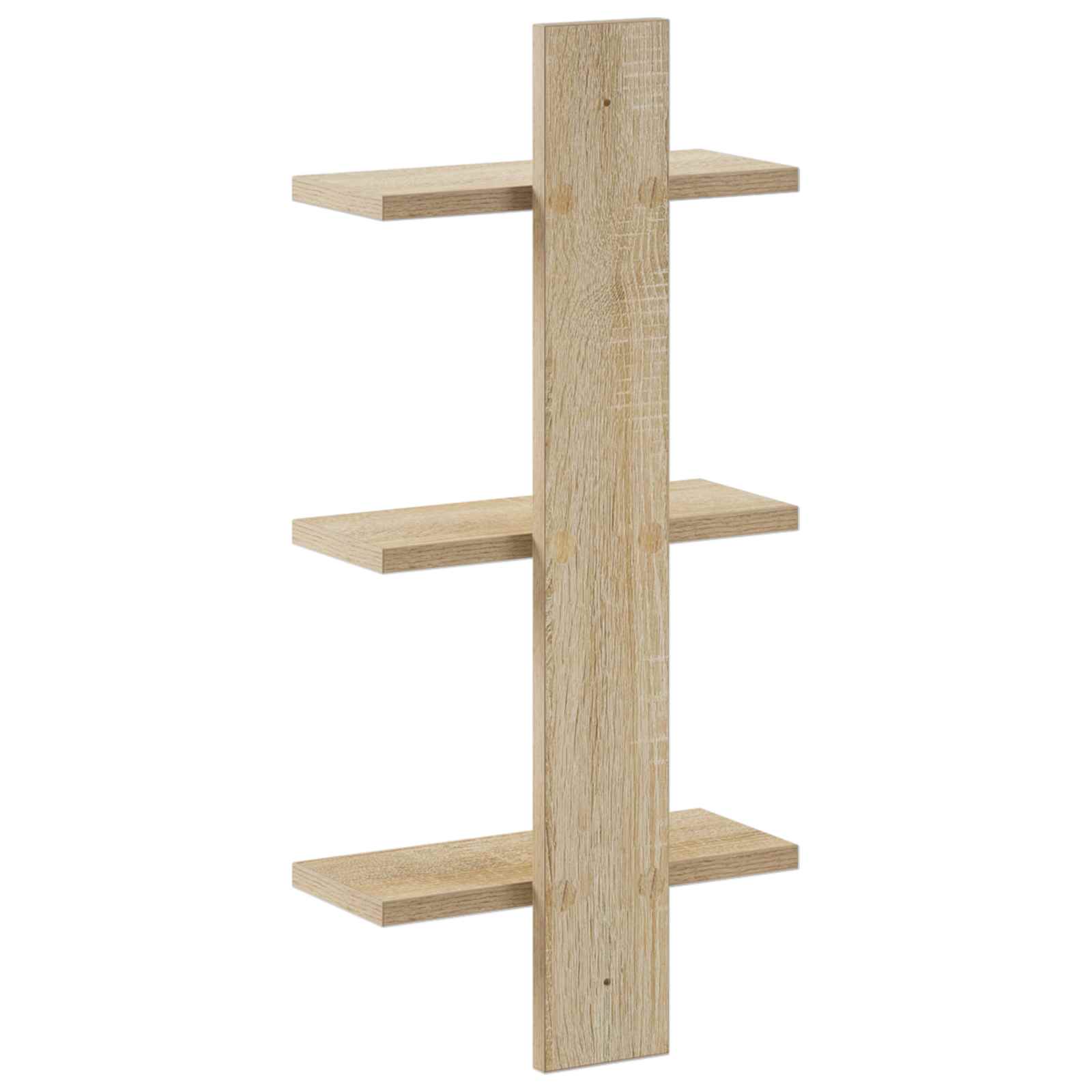 Ράφι Τοίχου Sonoma Δρυς 30 x 13.5 x 64.5 cm Επεξεργασμένο Ξύλο - Pakobazaar