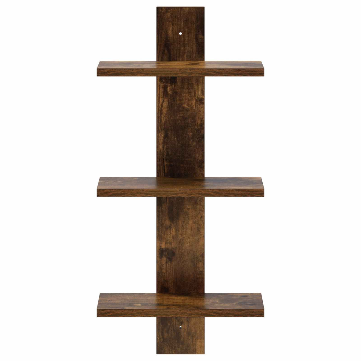 Ράφι Τοίχου Καπνισμένο Ξύλο Δρυός 30 x 13,5 x 64,5 cm - Pakobazaar