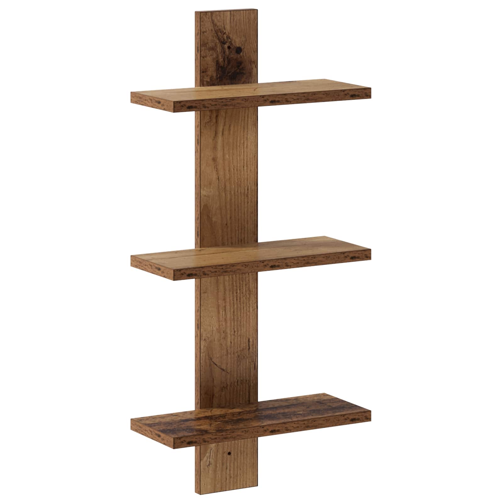 Ράφι Τοίχου Ξύλο δρυός 30 x 13.5 x 64.5 cm Επεξεργασμένο Ξύλο