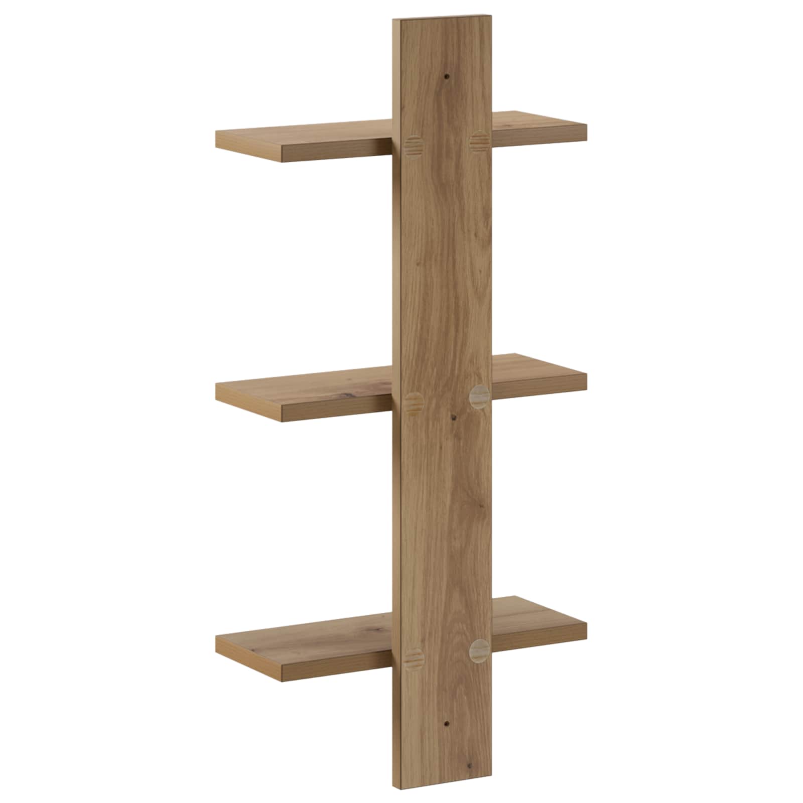 Ράφι Τοίχου Artisan Δρυς 30 x 13.5 x 64.5 cm Επεξεργασμένο Ξύλο - Pakobazaar