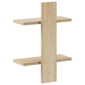 Ράφι Τοίχου Sonoma Δρυς 30 x 13.5 x 43 cm Επεξεργασμένο Ξύλο