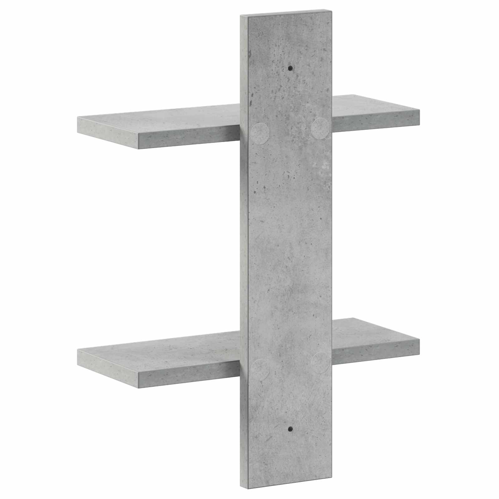 Ράφι Τοίχου Γκρι Σκυροδέματος 30 x 13,5 x 43 cm