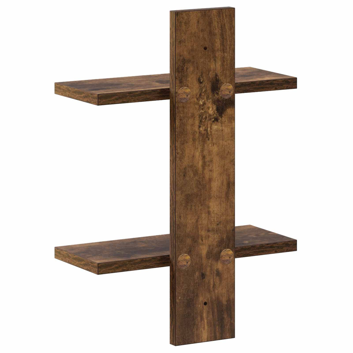 Ράφι Τοίχου Καπνισμένο Ξύλο Δρυός 30 x 13.5 x 43 cm
