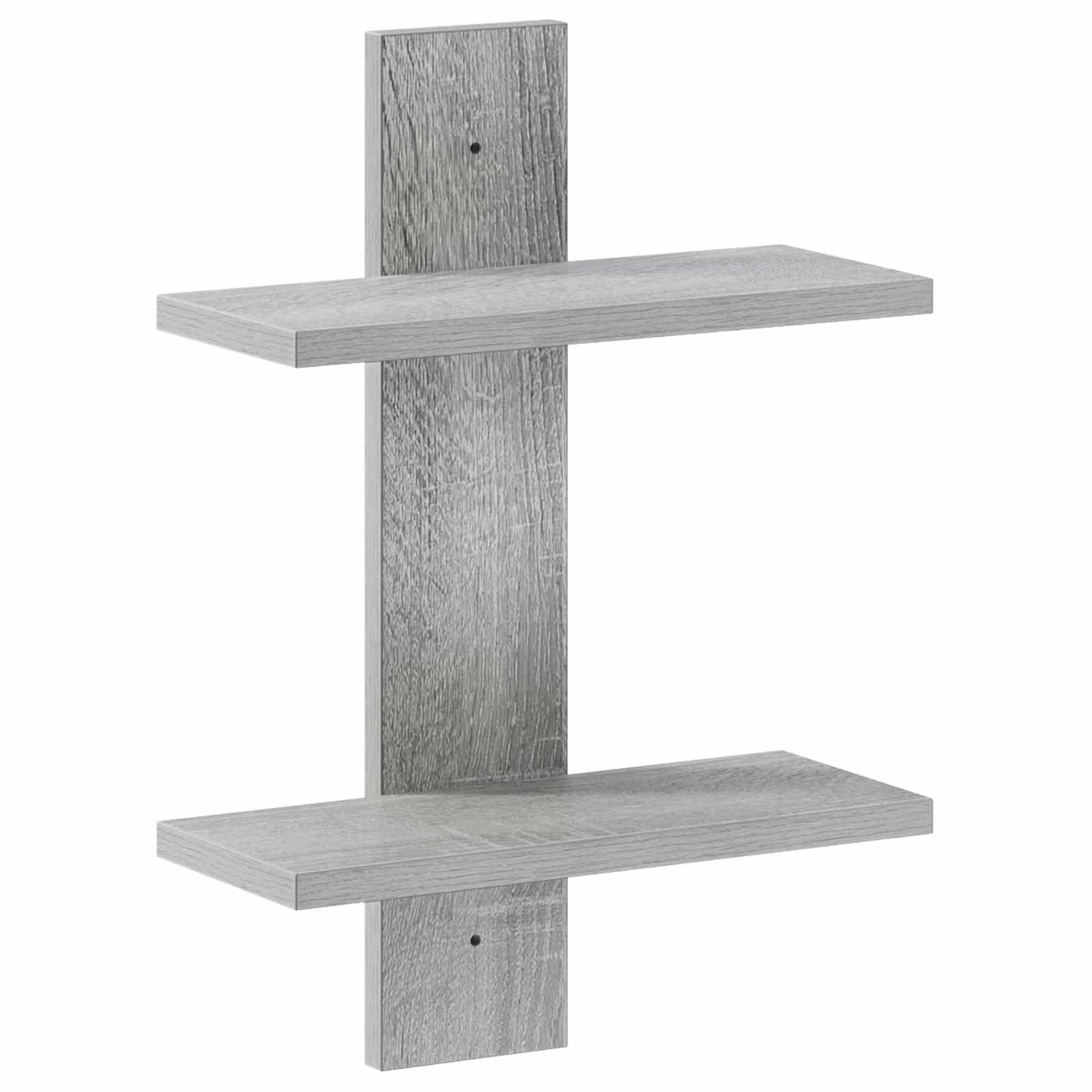 Ράφι Τοίχου Γκρι Sonoma 30 x 13.5 x 43 cm Επεξεργασμένο Ξύλο