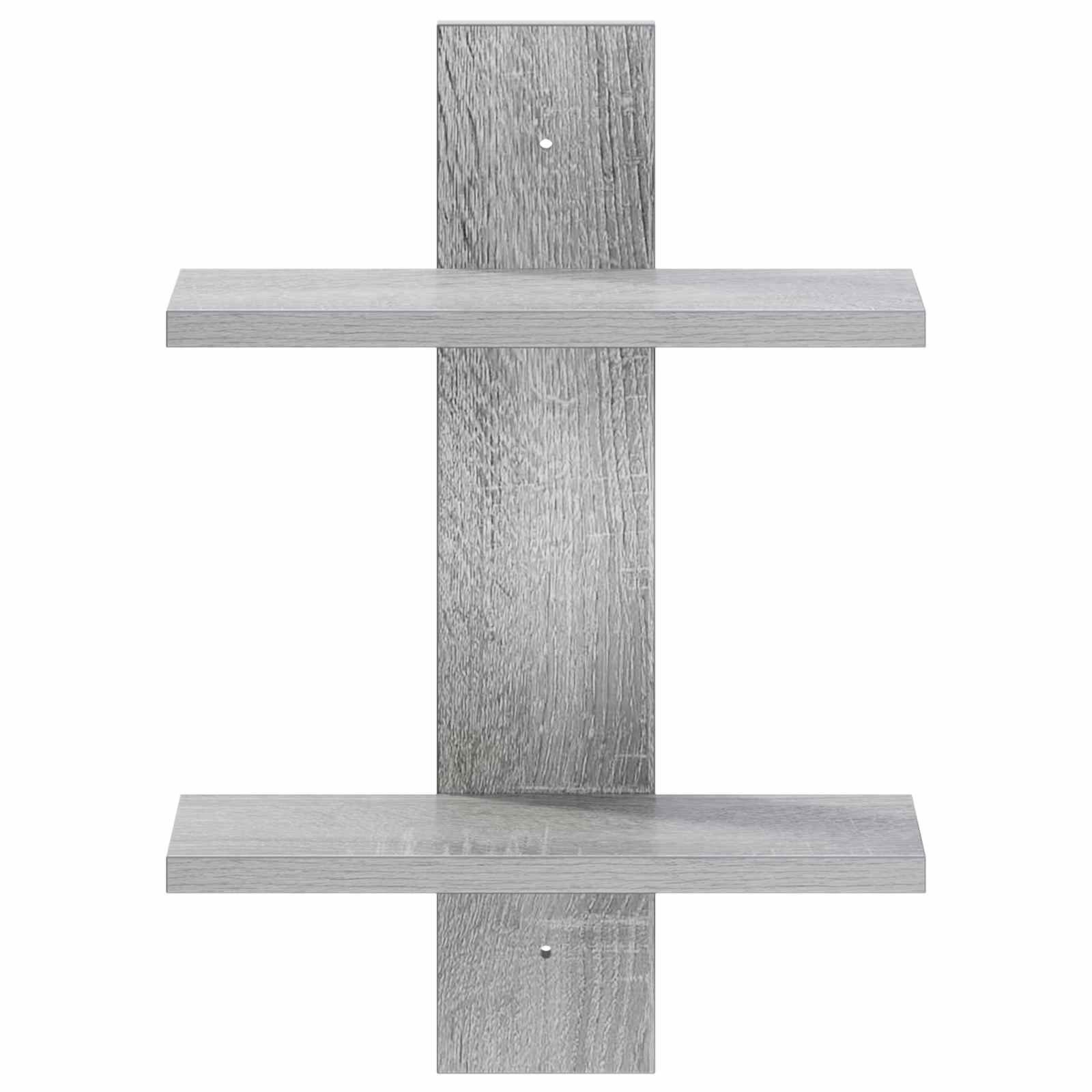 Ράφι Τοίχου Γκρι Sonoma 30 x 13.5 x 43 cm Επεξεργασμένο Ξύλο