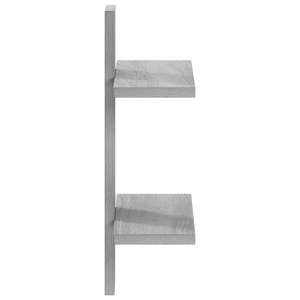 Ράφι Τοίχου Γκρι Sonoma 30 x 13.5 x 43 cm Επεξεργασμένο Ξύλο