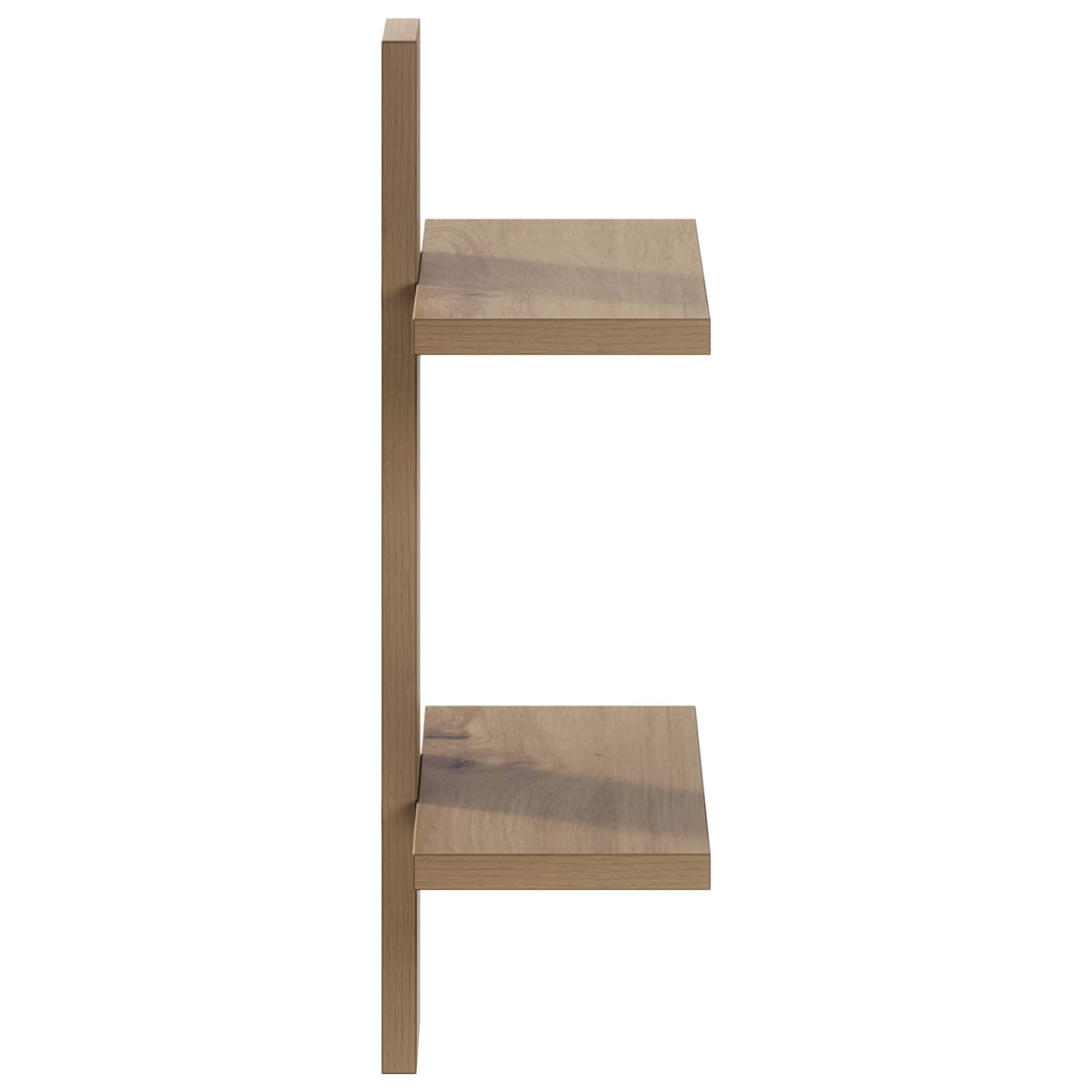 Ράφι Τοίχου Artisan Δρυς 30 x 13,5 x 43 εκ. Επεξεργασμένο Ξύλο