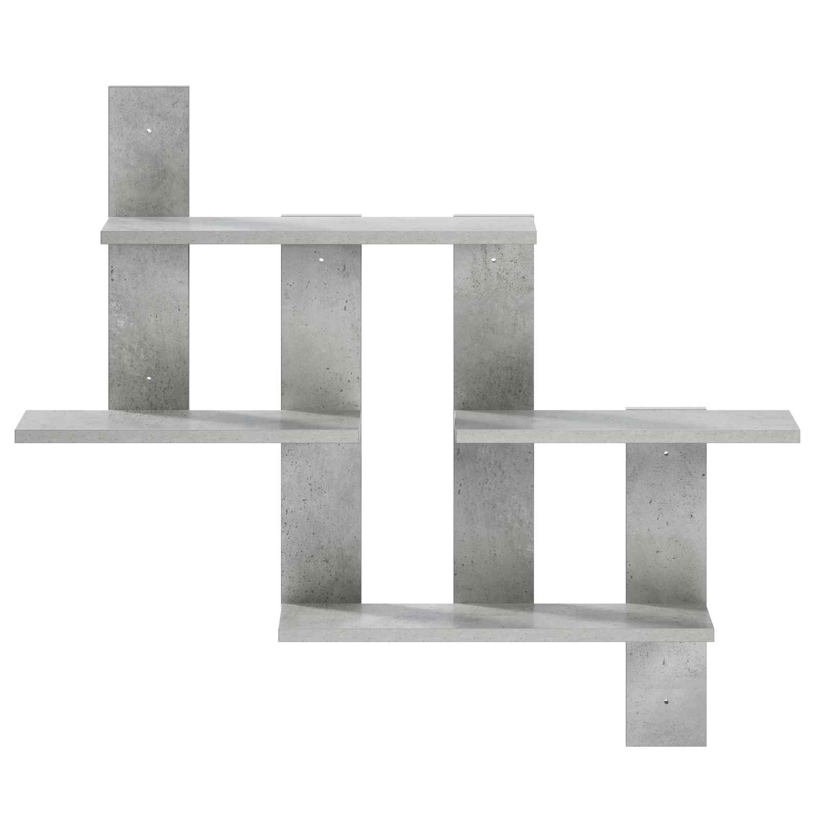 Ράφι Τοίχου Γκρι Σκυροδέματος 85 x 13,5 x 73,5 εκ - Pakobazaar