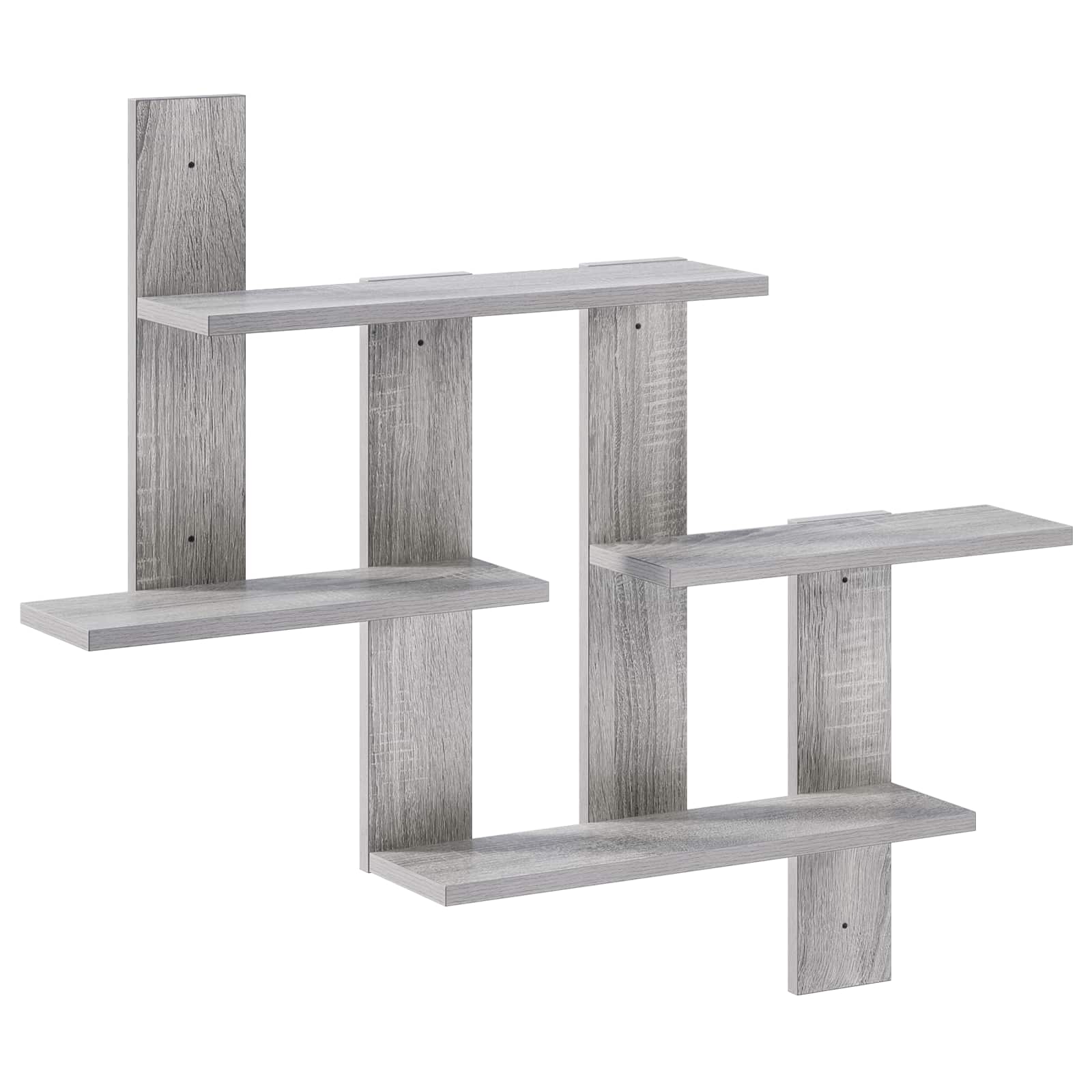 Ράφι Τοίχου Γκρι Sonoma 85 x 13,5 x 73,5 εκ Επεξεργασμένο Ξύλο