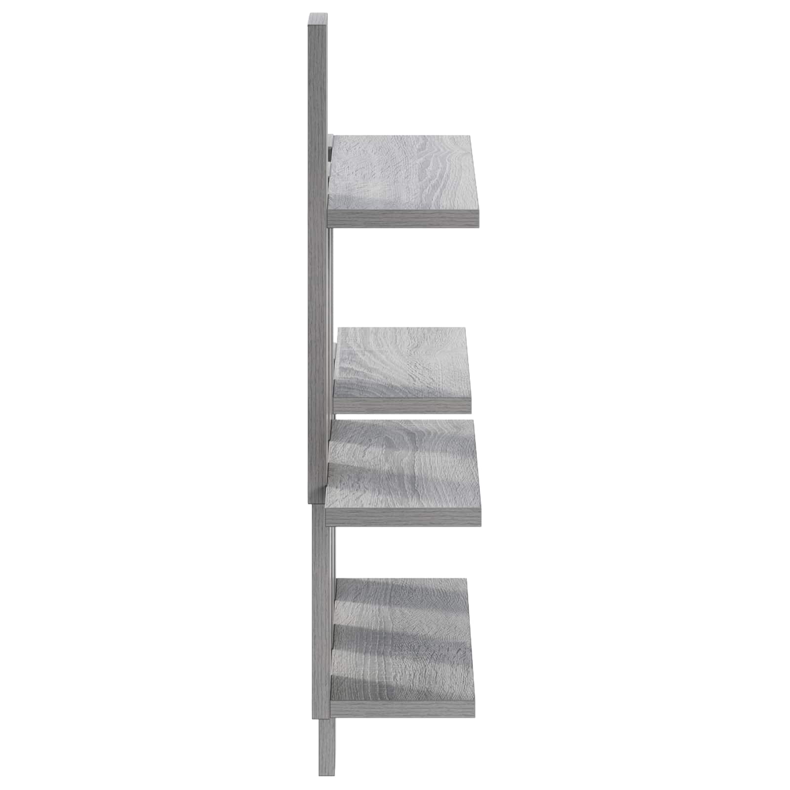 Ράφι Τοίχου Γκρι Sonoma 85 x 13,5 x 73,5 εκ Επεξεργασμένο Ξύλο