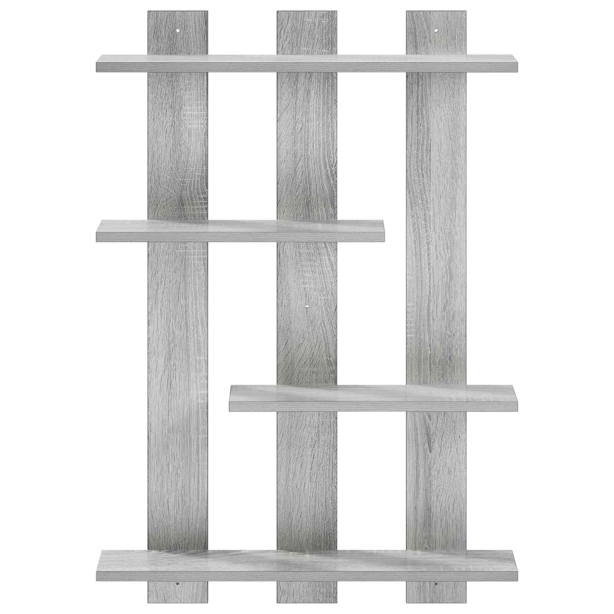 Ράφι Τοίχου Γκρι Sonoma 61 x 13,5 x 88 εκ Επεξεργασμένο Ξύλο - Pakobazaar