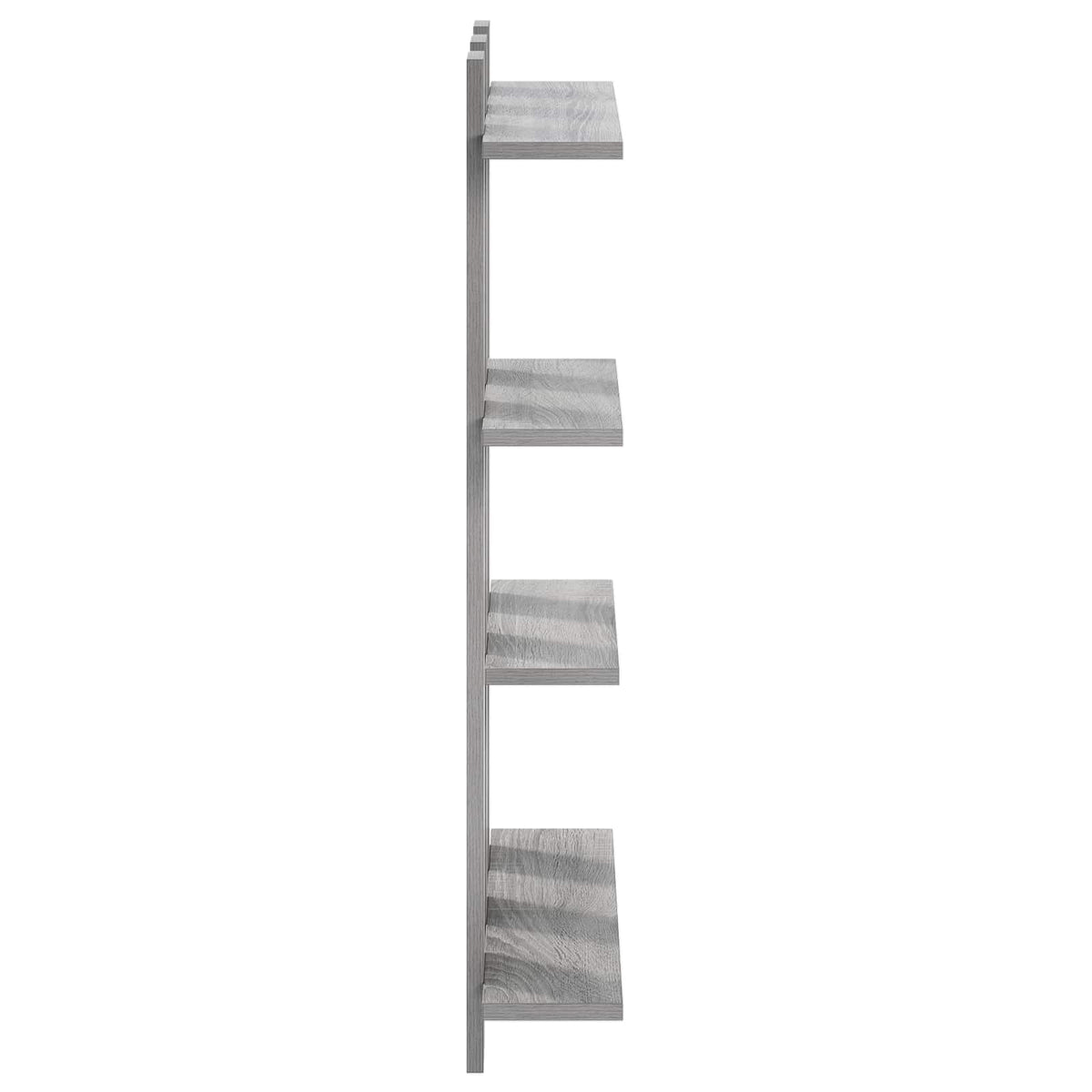 Ράφι Τοίχου Γκρι Sonoma 61 x 13,5 x 88 εκ Επεξεργασμένο Ξύλο - Pakobazaar