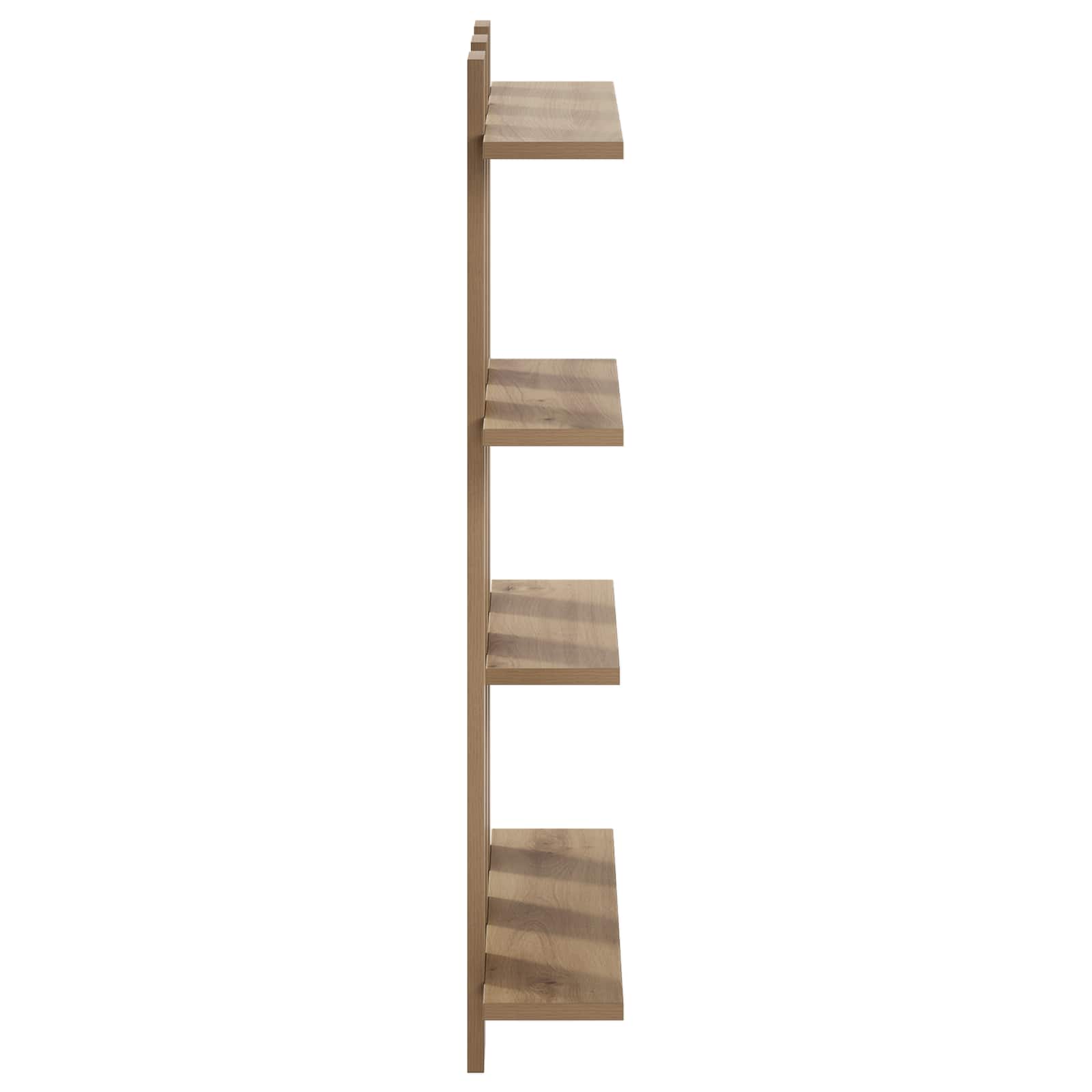 Ράφι Τοίχου Artisan Δρυς 61 x 13,5 x 88 εκ Επεξεργασμένο Ξύλο
