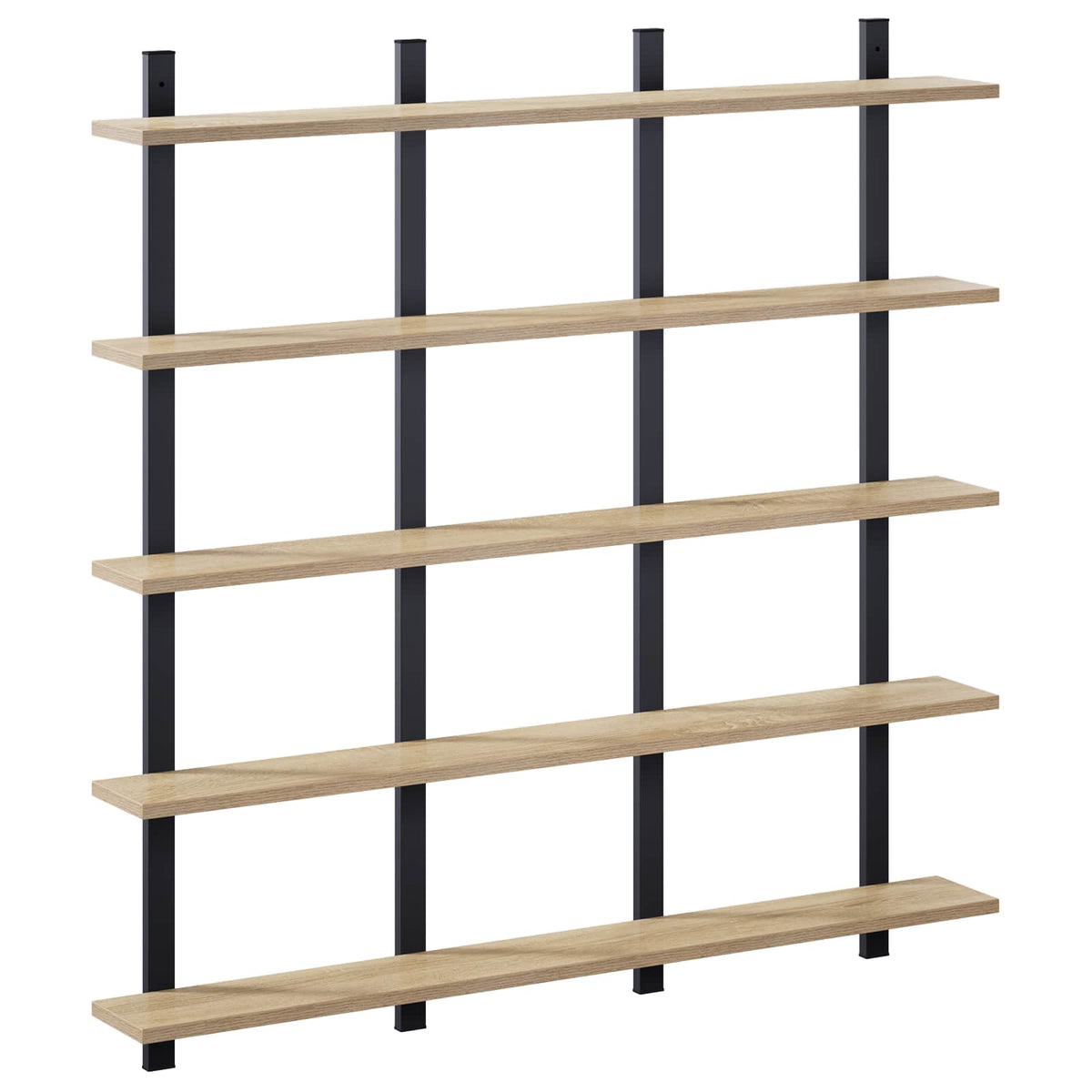 Ράφι Τοίχου Sonoma Δρυς 102 x 13.5 x 102 cm Επεξεργασμένο Ξύλο - Pakobazaar