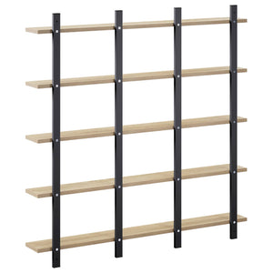 Ράφι Τοίχου Sonoma Δρυς 102 x 13.5 x 102 cm Επεξεργασμένο Ξύλο - Pakobazaar