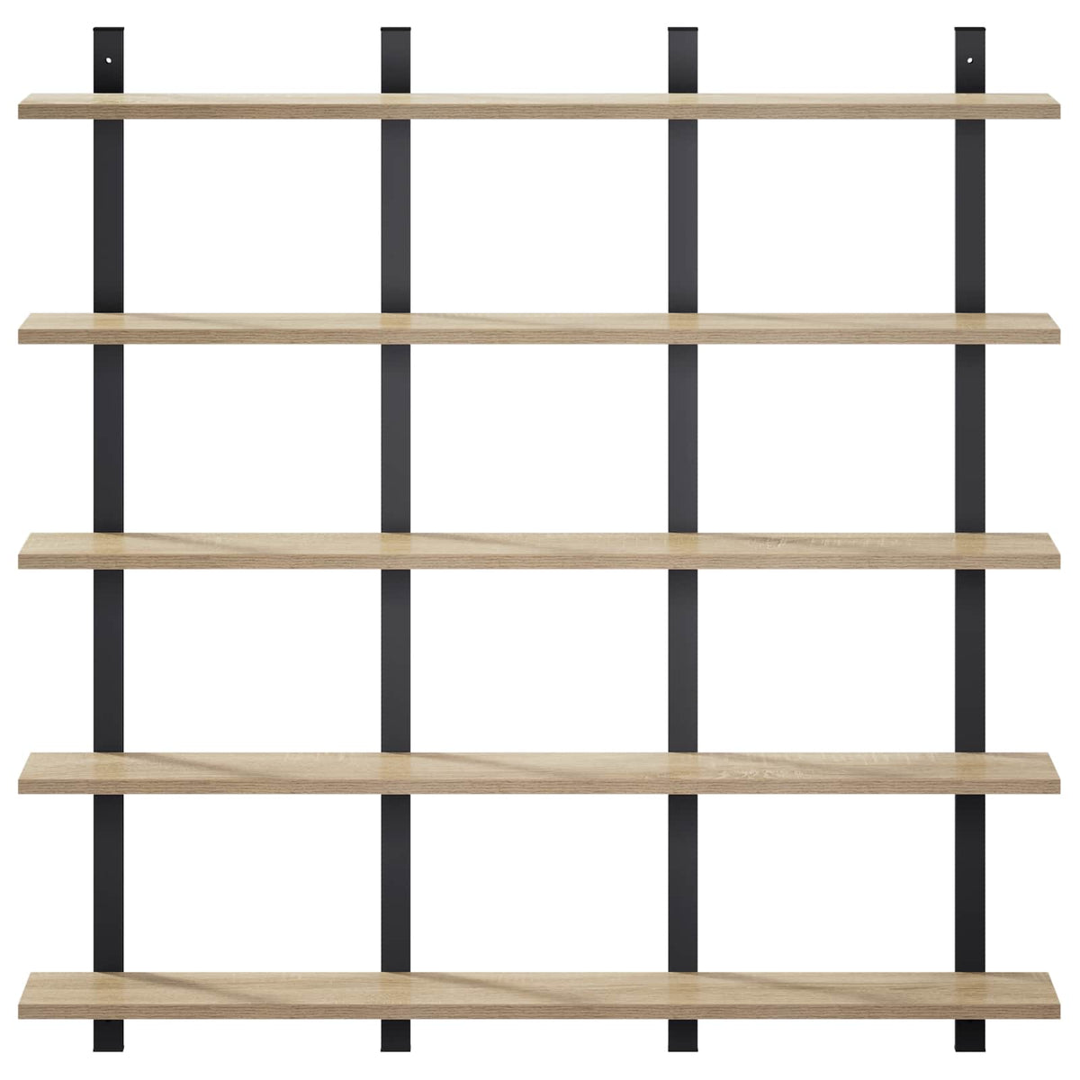 Ράφι Τοίχου Sonoma Δρυς 102 x 13.5 x 102 cm Επεξεργασμένο Ξύλο - Pakobazaar