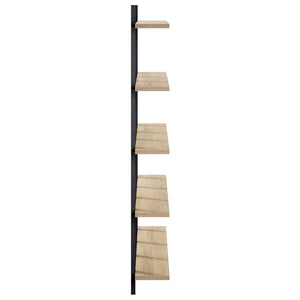 Ράφι Τοίχου Sonoma Δρυς 102 x 13.5 x 102 cm Επεξεργασμένο Ξύλο - Pakobazaar