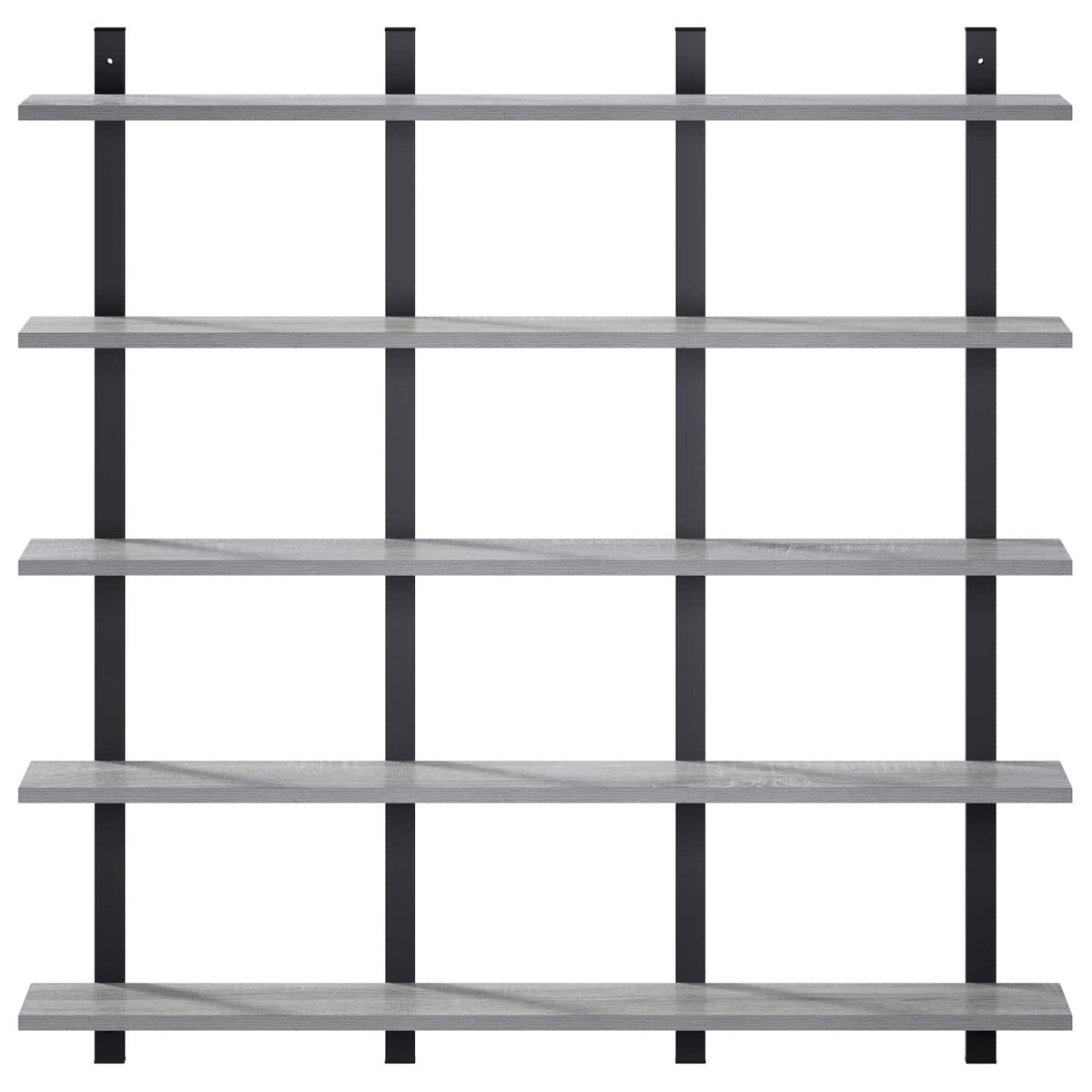 Ράφι Τοίχου Γκρι Sonoma 102 x 13.5 x 102 cm Επεξεργασμένο Ξύλο - Pakobazaar