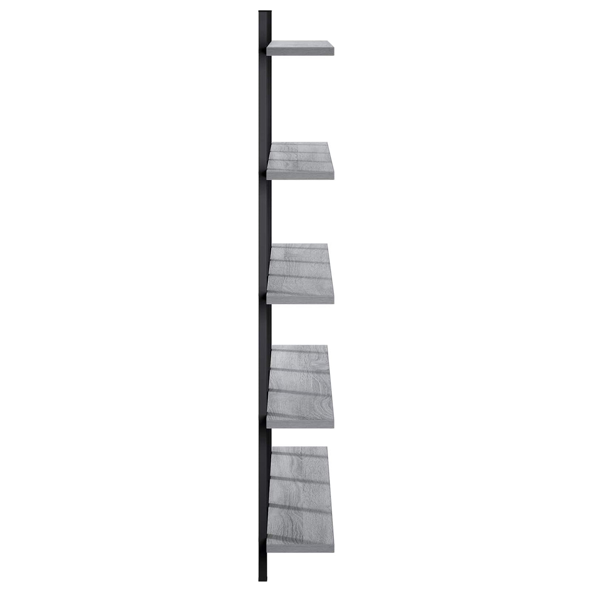 Ράφι Τοίχου Γκρι Sonoma 102 x 13.5 x 102 cm Επεξεργασμένο Ξύλο - Pakobazaar