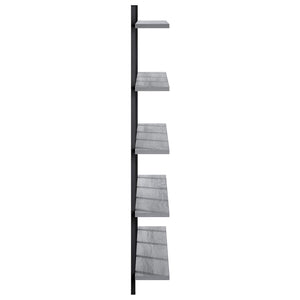 Ράφι Τοίχου Γκρι Sonoma 102 x 13.5 x 102 cm Επεξεργασμένο Ξύλο - Pakobazaar